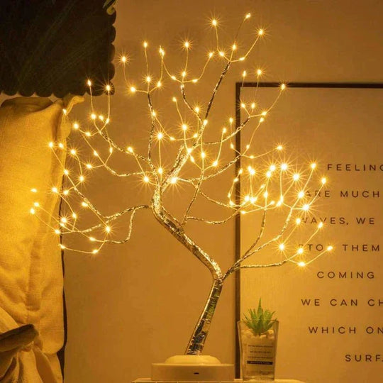 LED Tree Lamp - Adjustable Branches - Warm Light - Luvonic