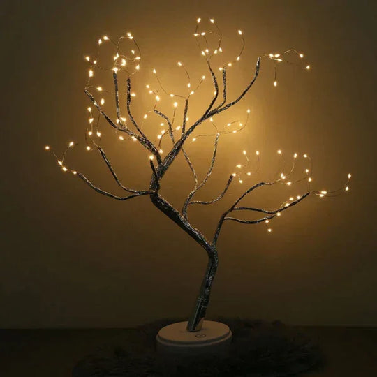 LED Tree Lamp - Adjustable Branches - Warm Light - Luvonic