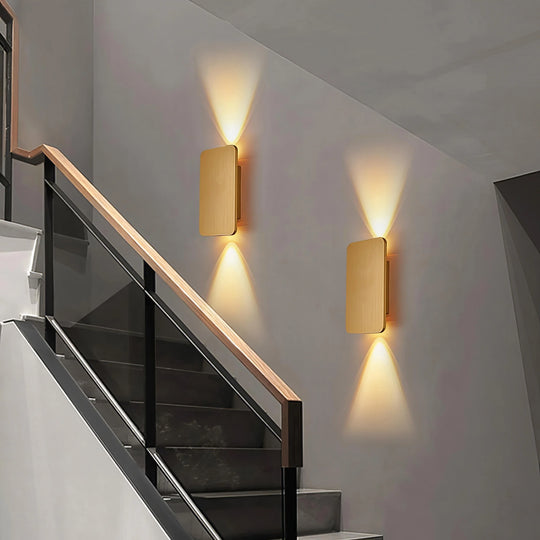 LED Wall Lamp - Modern Design - Rectangular Shape