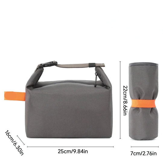 Lunch Bag - Insulated Design - Foldable Structure