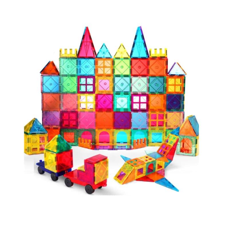 Magnetic Building Blocks - Kids Montessori - 60 Pieces