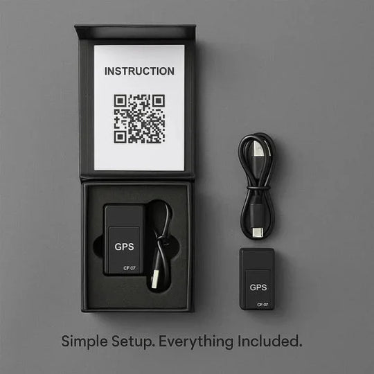 Magnetic GPS Tracker - Bike Tracker - Compact Design