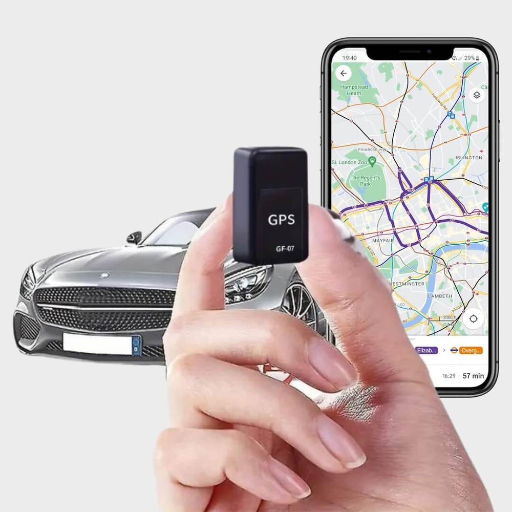 Magnetic GPS Tracker - Compact Design - Real-Time Tracking