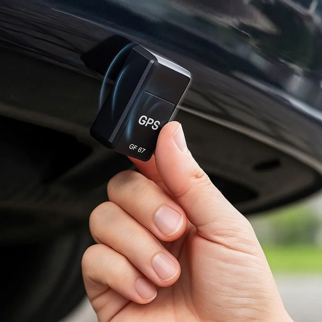 Magnetic GPS Tracker - Compact Design - Real-Time Tracking