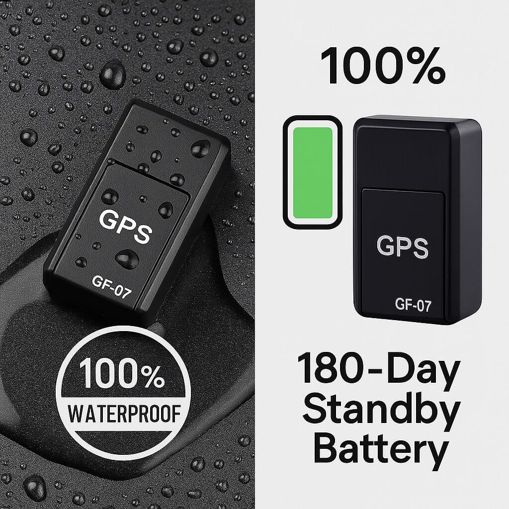 Magnetic GPS Tracker - Compact Design - Real-Time Tracking