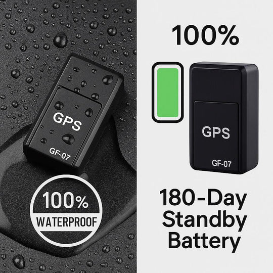 Magnetic GPS Tracker - Compact Design - Real-Time Tracking