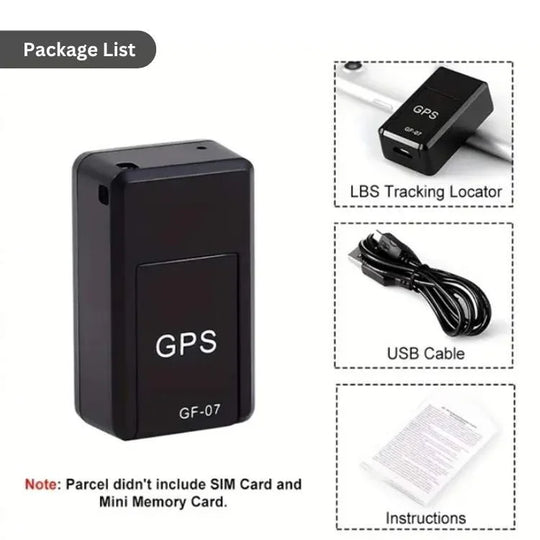 Magnetic GPS Tracker - Compact Design - Real-Time Tracking