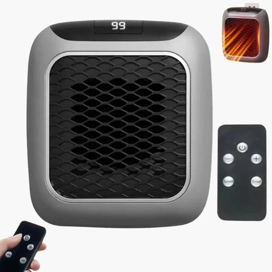 Mini Electric Radiator - 800W Portable Heater - Ceramic