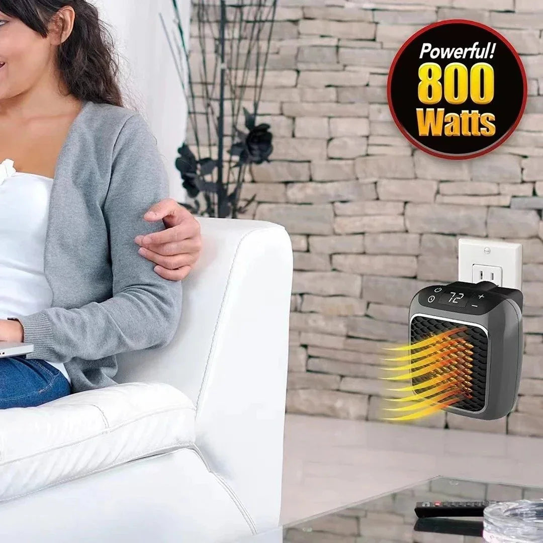 Mini Electric Radiator - 800W Portable Heater - Ceramic