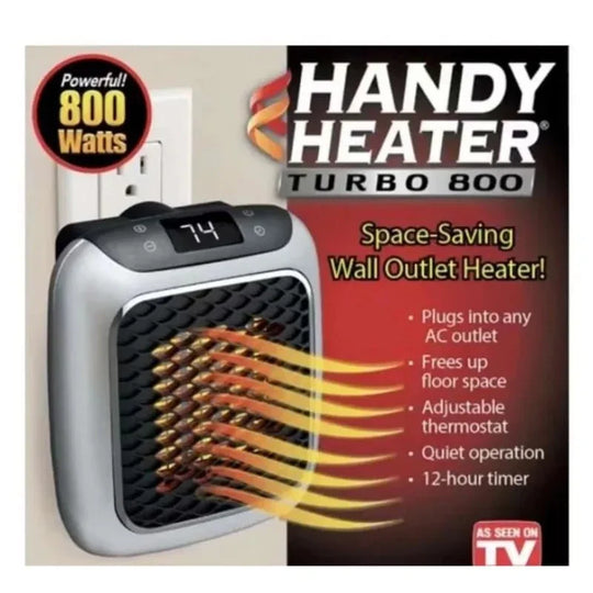 Mini Electric Radiator - 800W Portable Heater - Ceramic