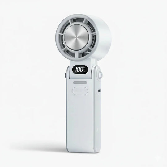 Mini Handheld Fan - Rechargeable - Folding Design