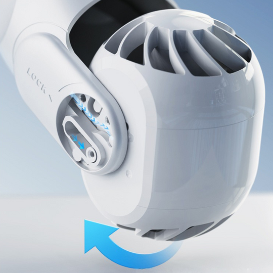 Neck Fan - Wearable Design - Rechargeable Cooling