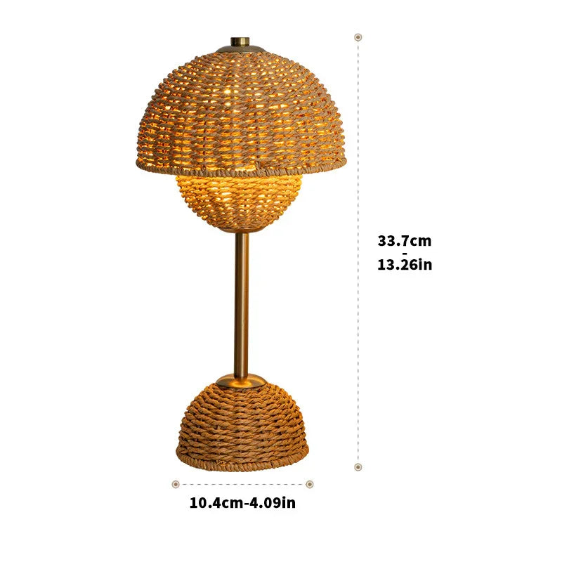 Bamboo Light Fixture - LED Light - USB Powered - Luvonic