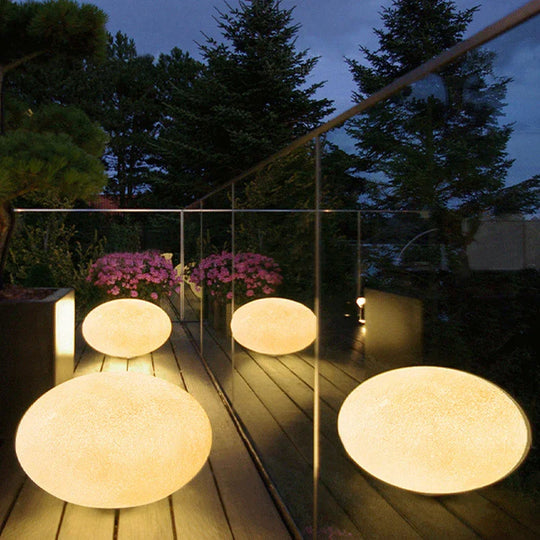 Outdoor Light - Solar Powered - Waterproof Stone - Luvonic
