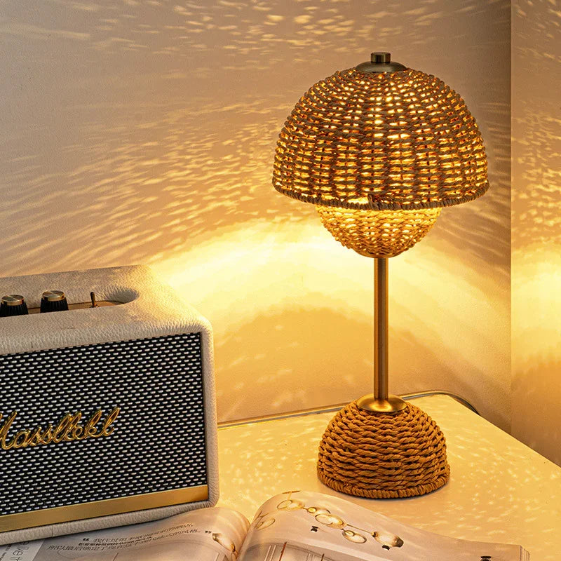 Bamboo Light Fixture - LED Light - USB Powered - Luvonic