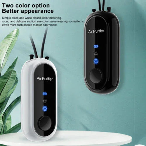 Personal Air Purifier - Wearable Necklace - USB Charging