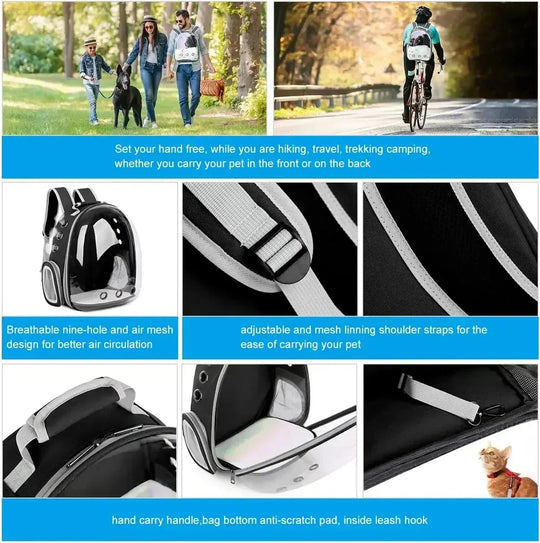 Pet Carrier - 360° View - Secure Design