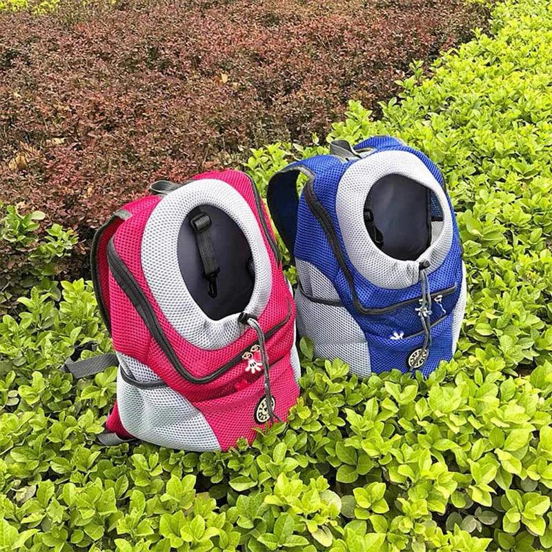 Pet Carrier Backpack - Secure Design - Adjustable Straps