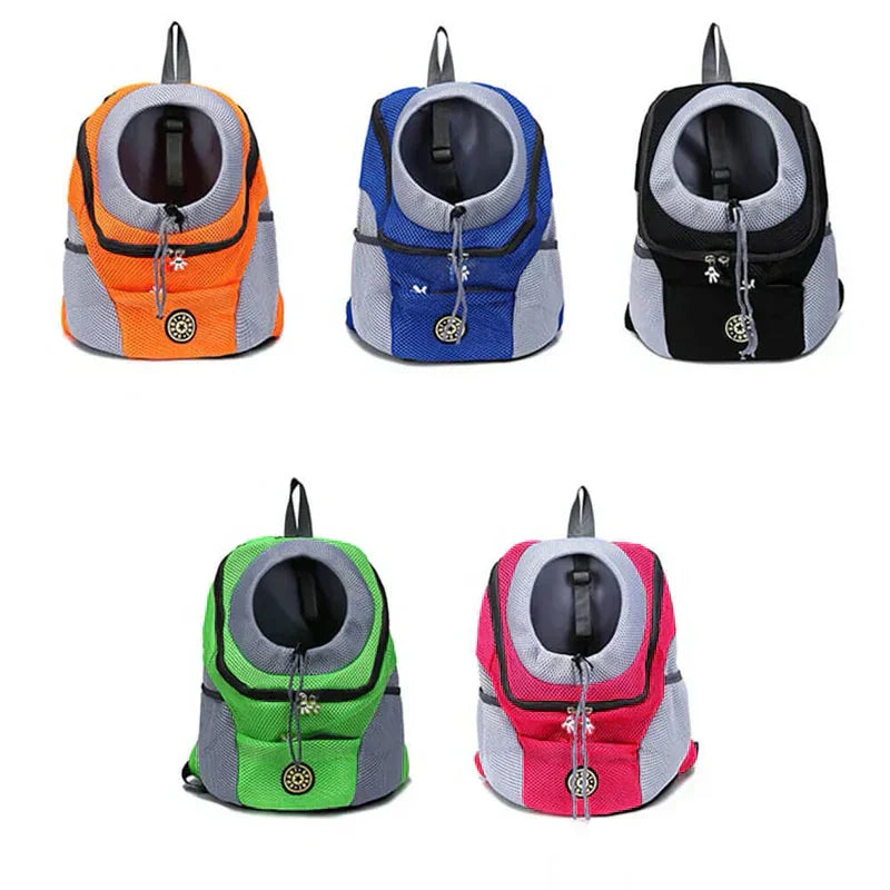 Pet Carrier Backpack - Secure Design - Adjustable Straps