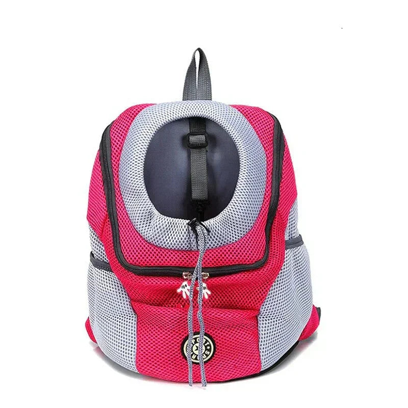 Pet Carrier Backpack - Secure Design - Adjustable Straps