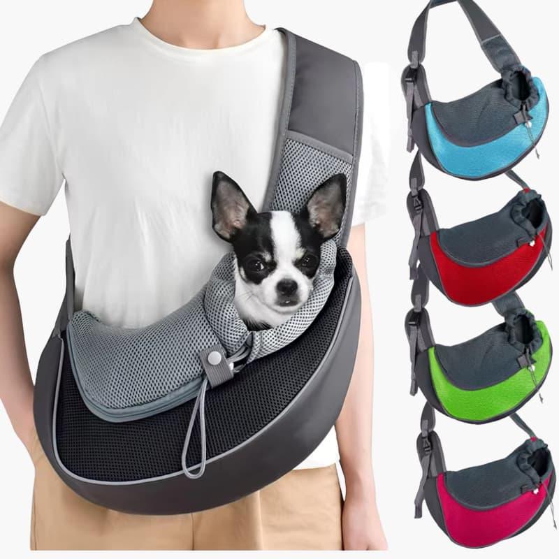 Pet Carrier Bag - Shoulder Design - Ventilated Material