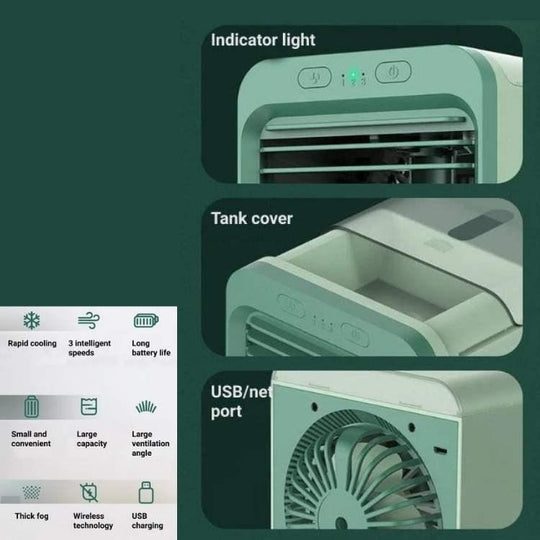 Portable Air Conditioner - Compact Size - Adjustable Cooling