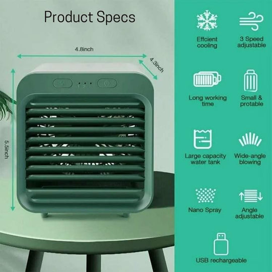 Portable Air Conditioner - Compact Size - Adjustable Cooling