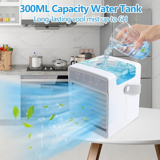 Portable Air Cooler - USB Powered - Adjustable Settings