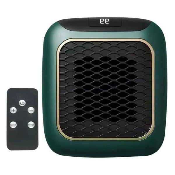 Portable Electric Heater with Adjustable Thermostat - Compact Heating Solution