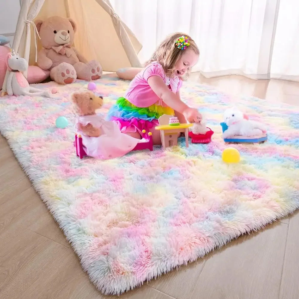 Round Rug - Non-Slip Design - Soft Texture