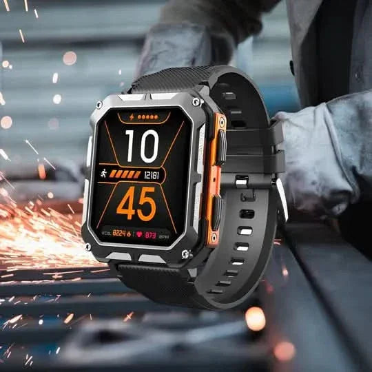 Smartwatch - Rugged Design - Health Tracking