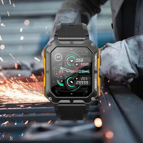 Smartwatch - Rugged Design - Health Tracking