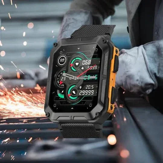 Smartwatch - Rugged Design - Health Tracking