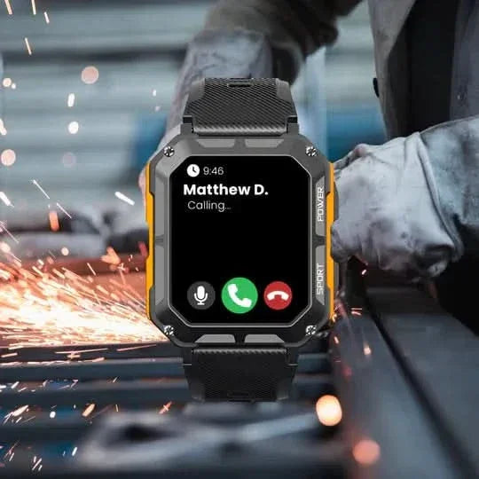 Smartwatch - Rugged Design - Health Tracking