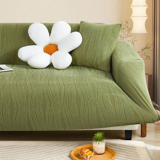 Sofa Cover - Jacquard Fabric - Pet-Friendly Design