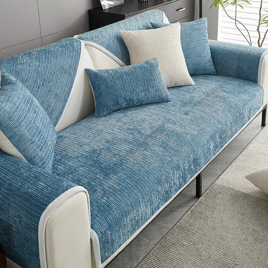 Sofa Cover - Pet-Friendly - Chenille Fabric