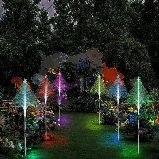 Solar Christmas Tree Lights - Outdoor Garden Decoration - LED Lights