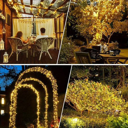 Solar Fairy Lights - Outdoor String Lights - Garden Decoration