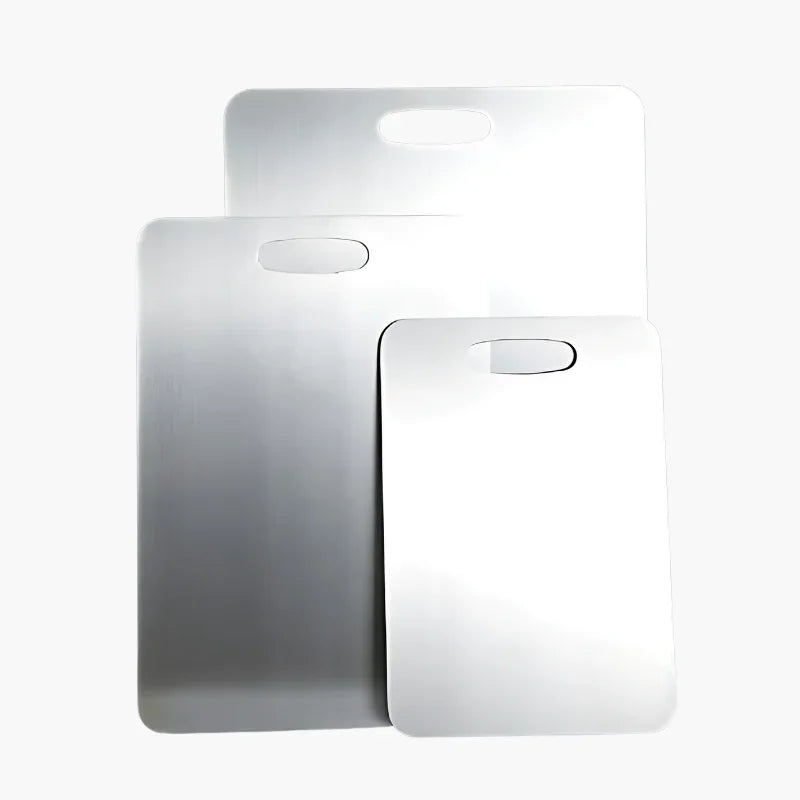 Stainless Steel Cutting Board - Hygienic Surface - Dishwasher Safe