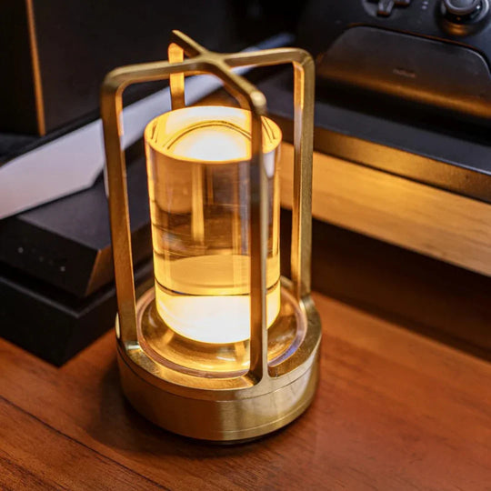 Table Lamp - Crystal Design - Wireless Charging