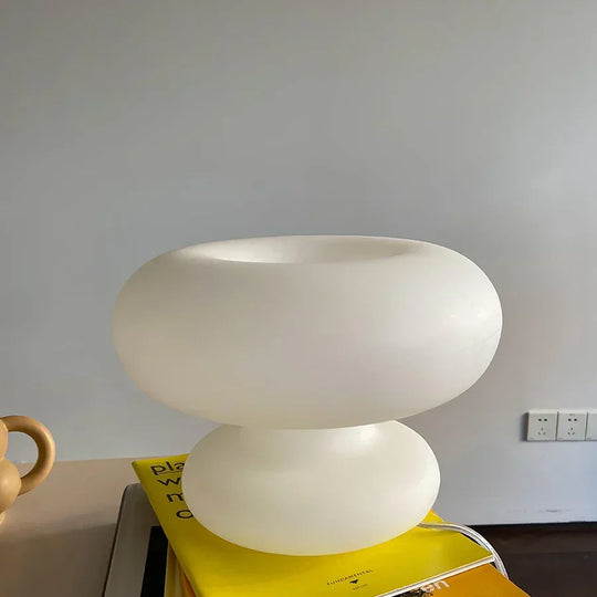 Table Lamp - Frosted Glass - Soft Glow