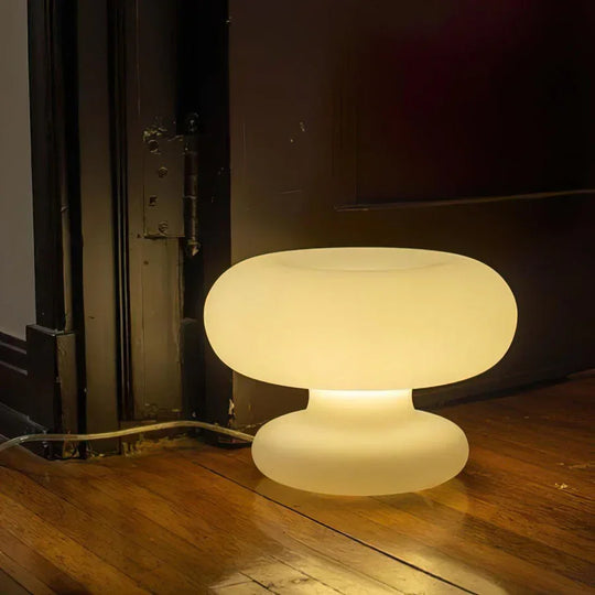 Table Lamp - Frosted Glass - Soft Glow