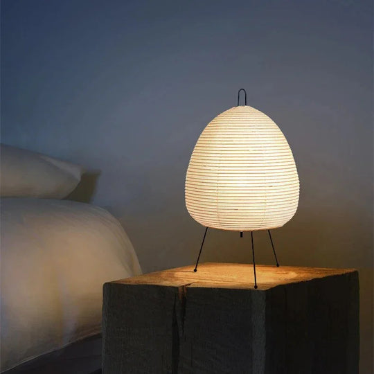 Table Lamp - Japanese Style - Paper Shade