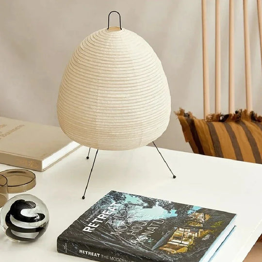 Table Lamp - Japanese Style - Paper Shade