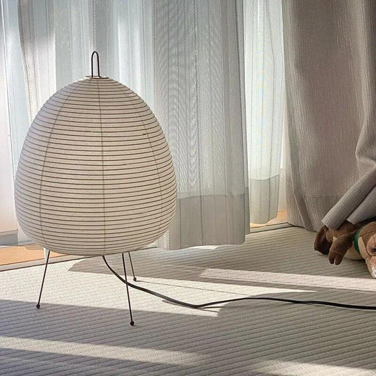 Table Lamp - Japanese Style - Paper Shade