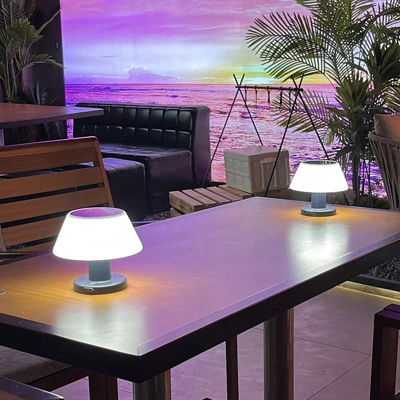 Table Lamp - Solar Powered - LED Lighting