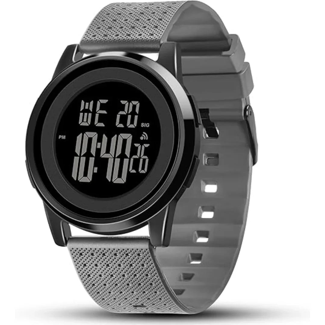Ultra-Thin Watch - Water-Resistant - Digital Display