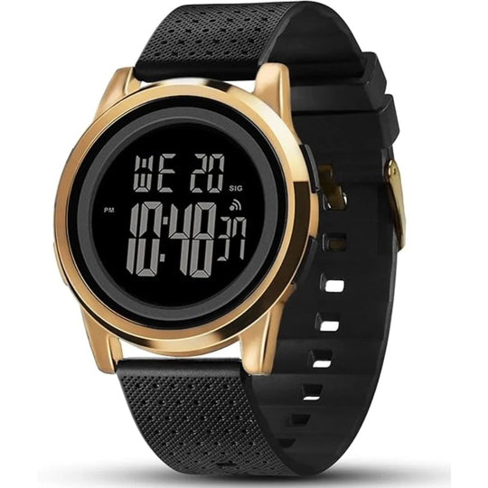 Ultra-Thin Watch - Water-Resistant - Digital Display