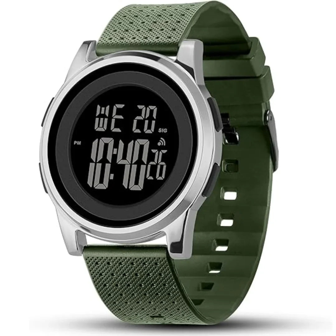 Ultra-Thin Watch - Water-Resistant - Digital Display