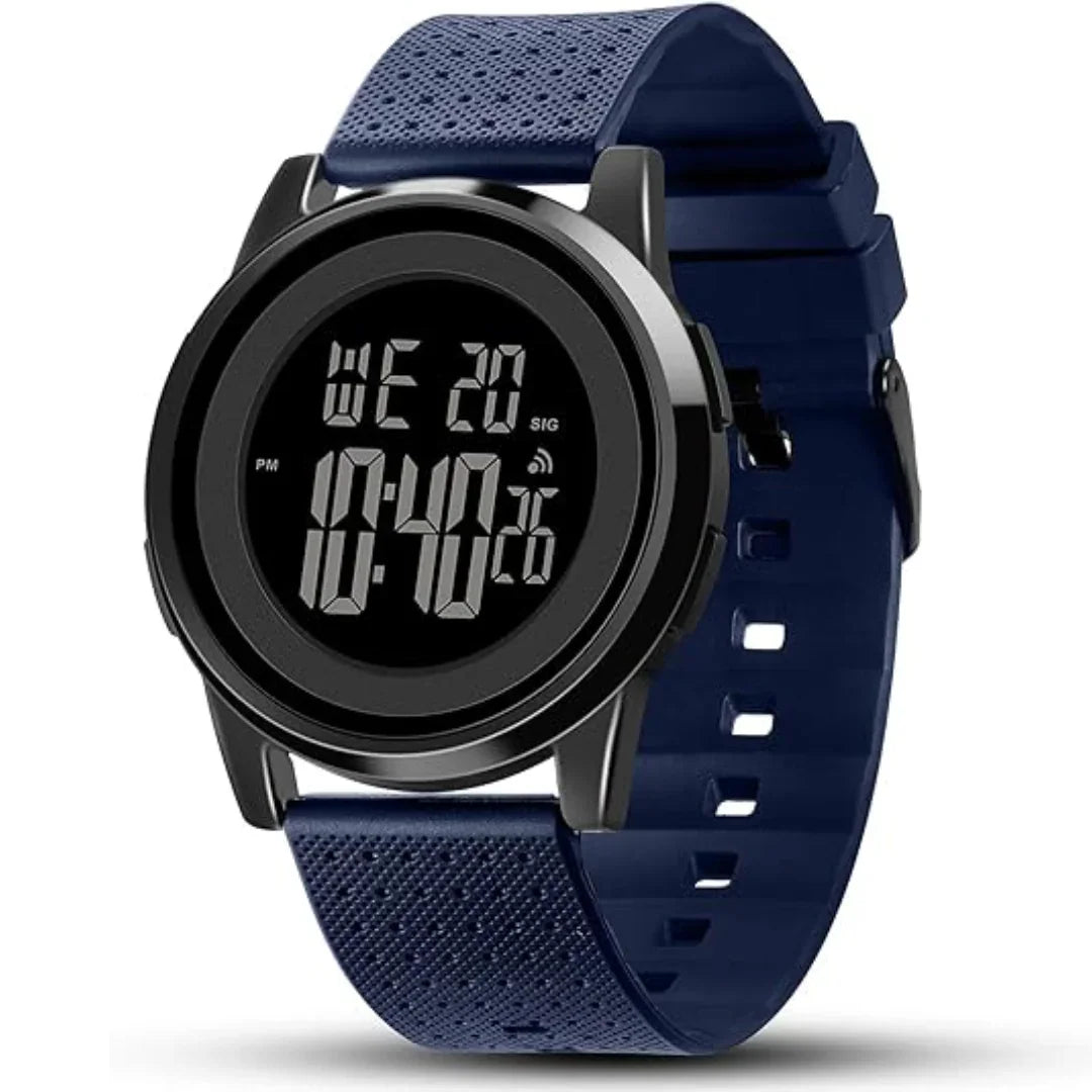 Ultra-Thin Watch - Water-Resistant - Digital Display